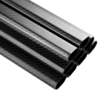 100% 3K Carbon Fiber Tube High Wear Resistance Various Color And Shape