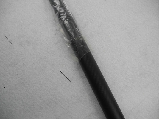 Length 500mm Matte Carbon Fiber Round Tube with 3K frame camera mount gimbal supporting