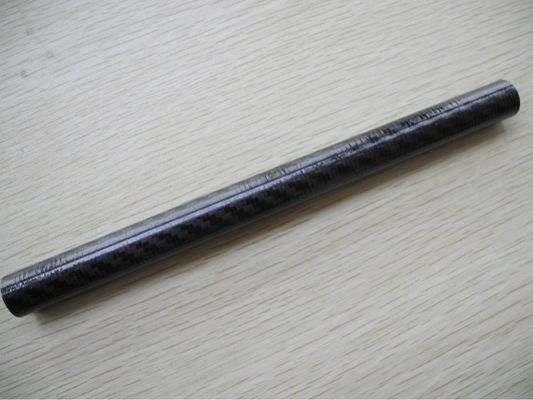 Circular High Strength winding Carbon fiber Tubing flame retardant
