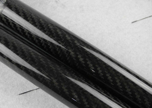 Woven 3K Square Carbon Fiber Tube Twill Glossy Pressure Resistance