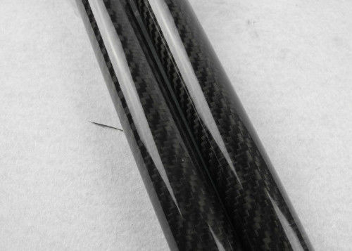 Woven 3K Square Carbon Fiber Tube Twill Glossy Pressure Resistance