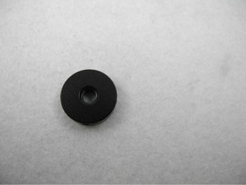 Custom Machined Aluminum Parts Round Alunimum disc with M3 thread type 2-dye black