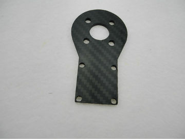 Twill Weave Matte 3K CNC Prototype Machining Carbon Fibre Part for Duadcotper / Hexcopter