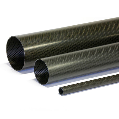 Custom Carbon Fiber Tube High Modulus 3k Carbon Fiber Round Pipe