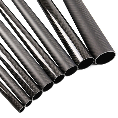 UV Resistant 3K Carbon Fiber Tube - Durable & High Strength for Outdoor Use