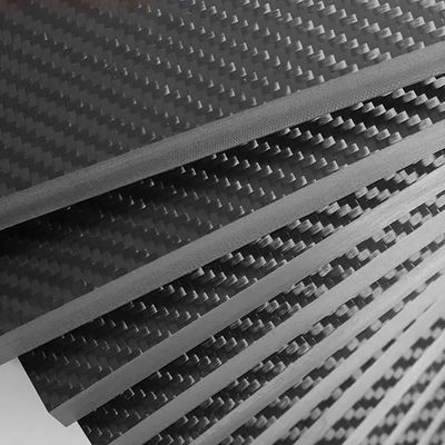 0.25-5mm Thick High Strength Carbon Board Lightweight Carbon Fiber Plate