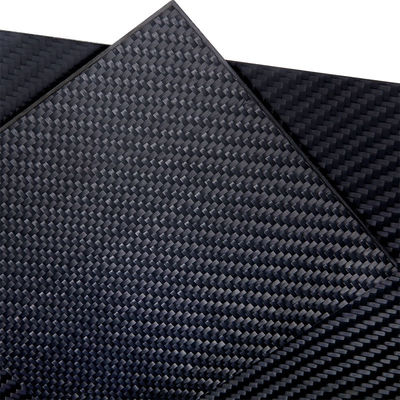 0.5mm 200x300mm 100% Pure Carbon Fiber Board Laminate Plate Panel 3K Twill Matte Finish