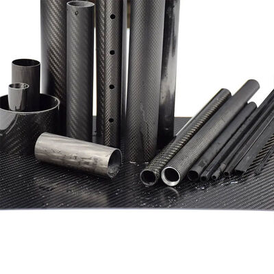 100% 3K Roll Wrapped Carbon Fiber Tube Manufacturer for Different Applications