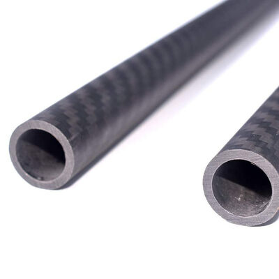 Heavy-Duty Thick Wall Carbon Fiber Tube – Structural Epoxy Composite for Industrial Applications