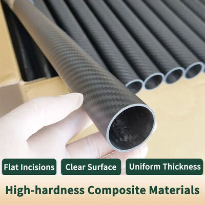 Carbon Fiber Pole | Lightweight High Strength 3K CFRP Composite Pole Custom Length & Diameter