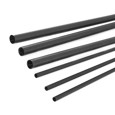 3K Twill Weave Roll Wrapped Carbon Fiber Tube for UAV RC Airplane DIY - Lightweight and Durable