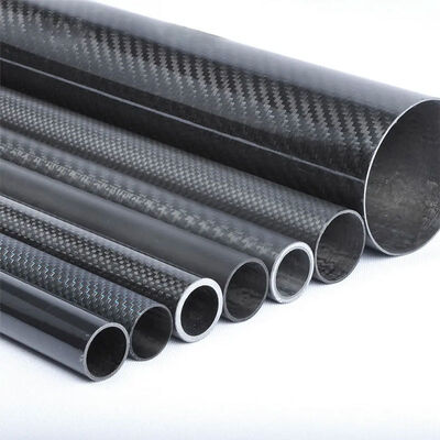 20 x 18 x 1000mm Roll Wrapped Carbon Fiber Tube - High-Strength & Lightweight