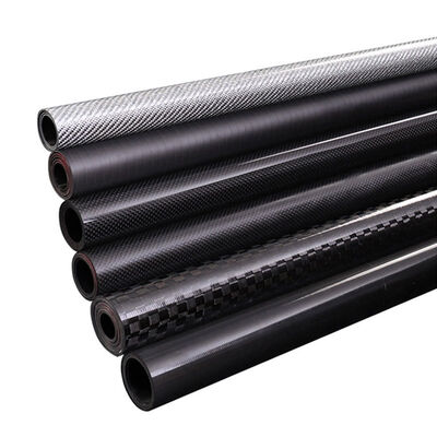 20 x 18 x 1000mm Roll Wrapped Carbon Fiber Tube - High-Strength & Lightweight