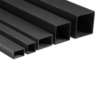 Custom Size 3K Carbon Fiber Rectangular Tube Carbon Fibre Square Tube