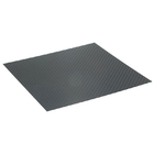 Twill Glossy 1mm Carbon Fiber Sheet Lightweight Material 100x100 Cm