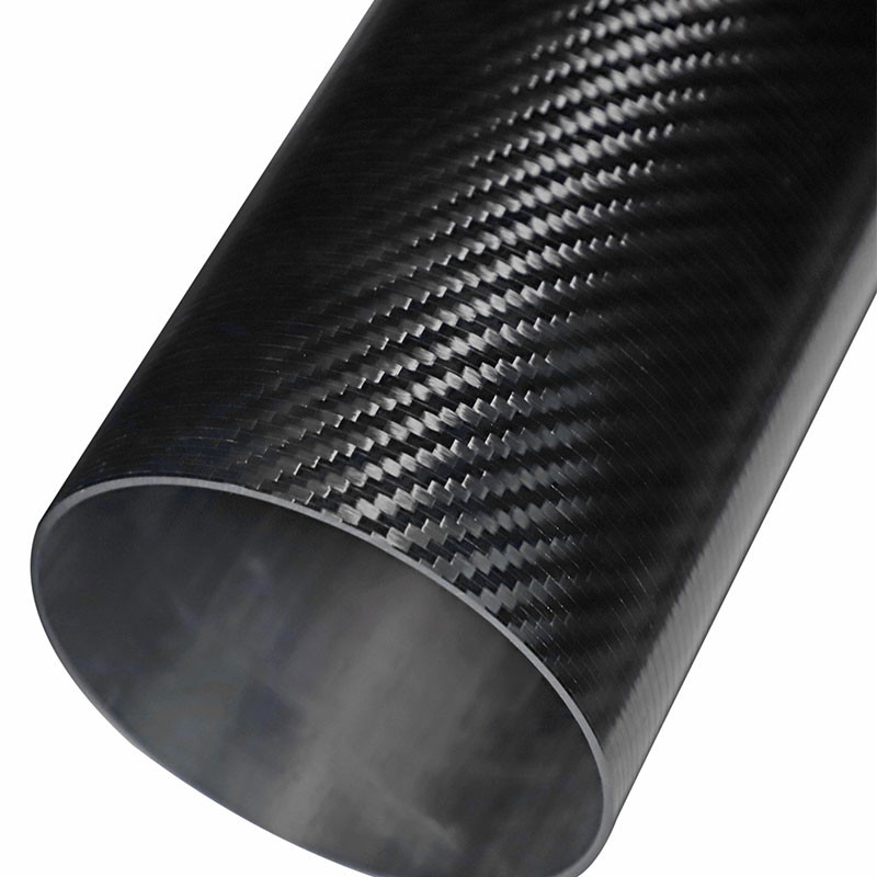 High Precision Structural Carbon Fiber Tubes 180mm Diameter