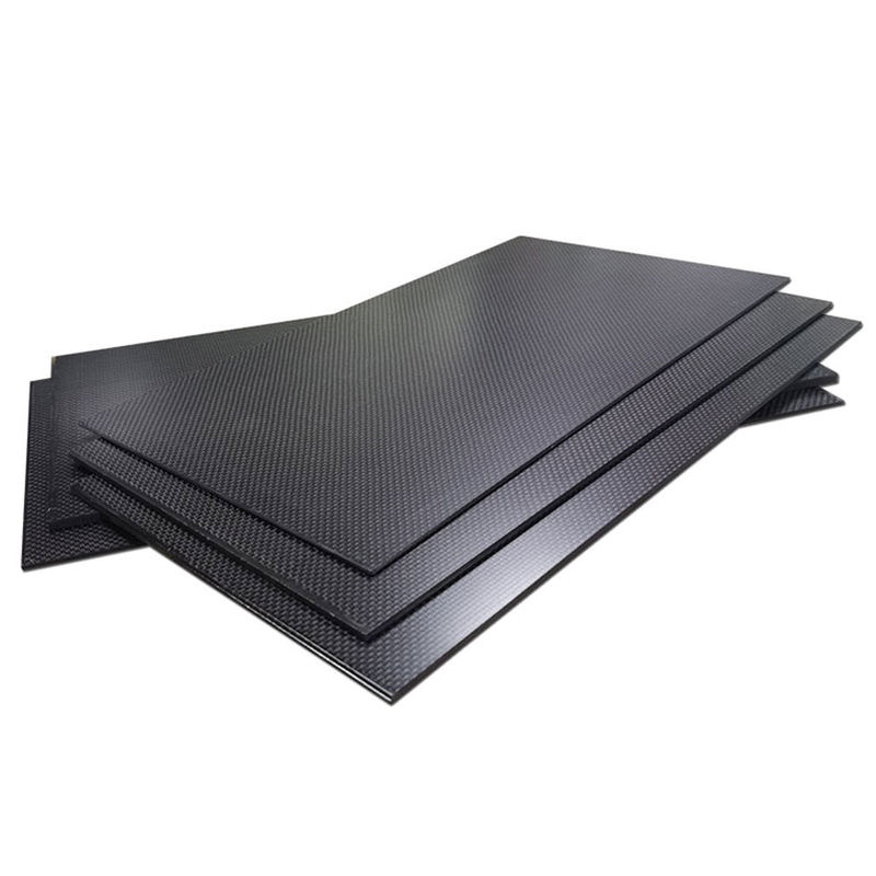 Wholesale 300*200*3mm Full Carbon Fiber Plate Panel Sheet Plain Weave Matt Surface