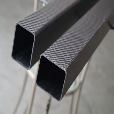 Высокая прочность 3K Full Carbon Fiber Square Tube Высокое качество гладкая отделка